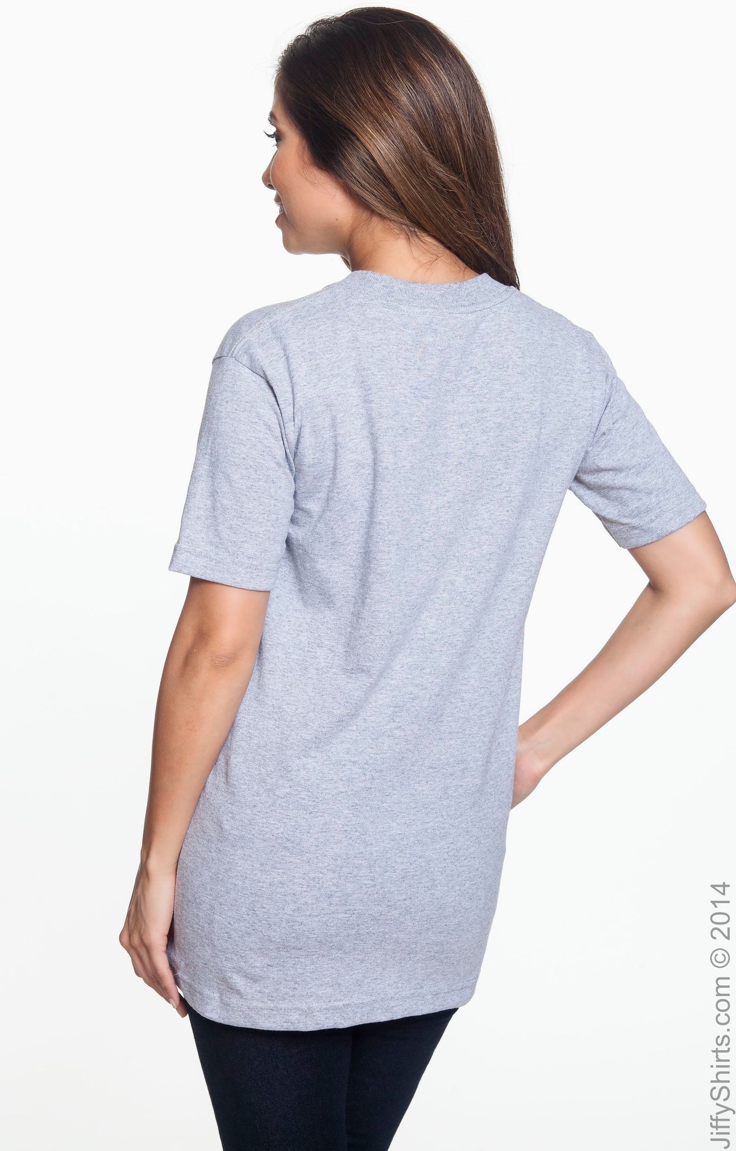 Unisex Cotton Pocket T-Shirt - Dark Ash