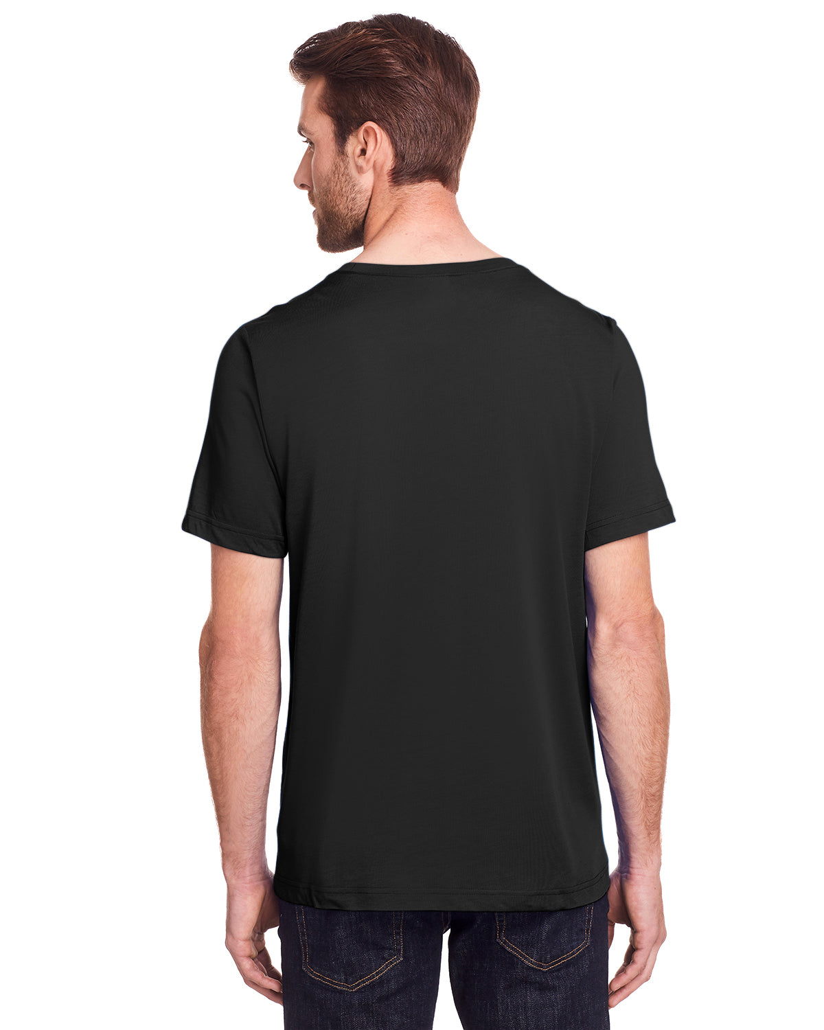 Unisex Fusion ChromaSoft™ Performance T-Shirt - Black