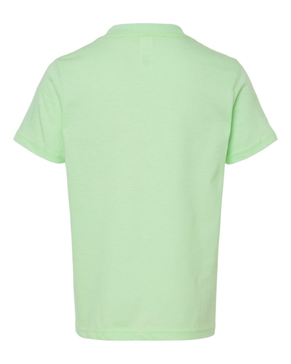 Youth Fine Jersey T-Shirt - Heather Neo Mint
