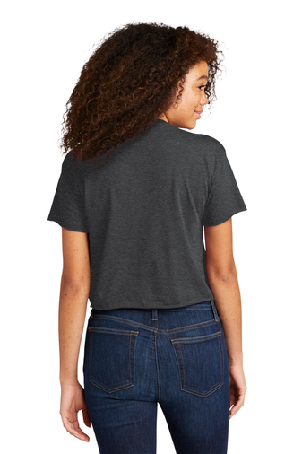 Women's Festival Cali Crop T-Shirt - Charcoal