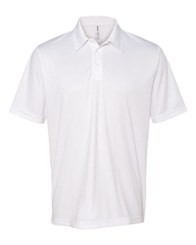 Performance 3 Button Sport Shirt - White
