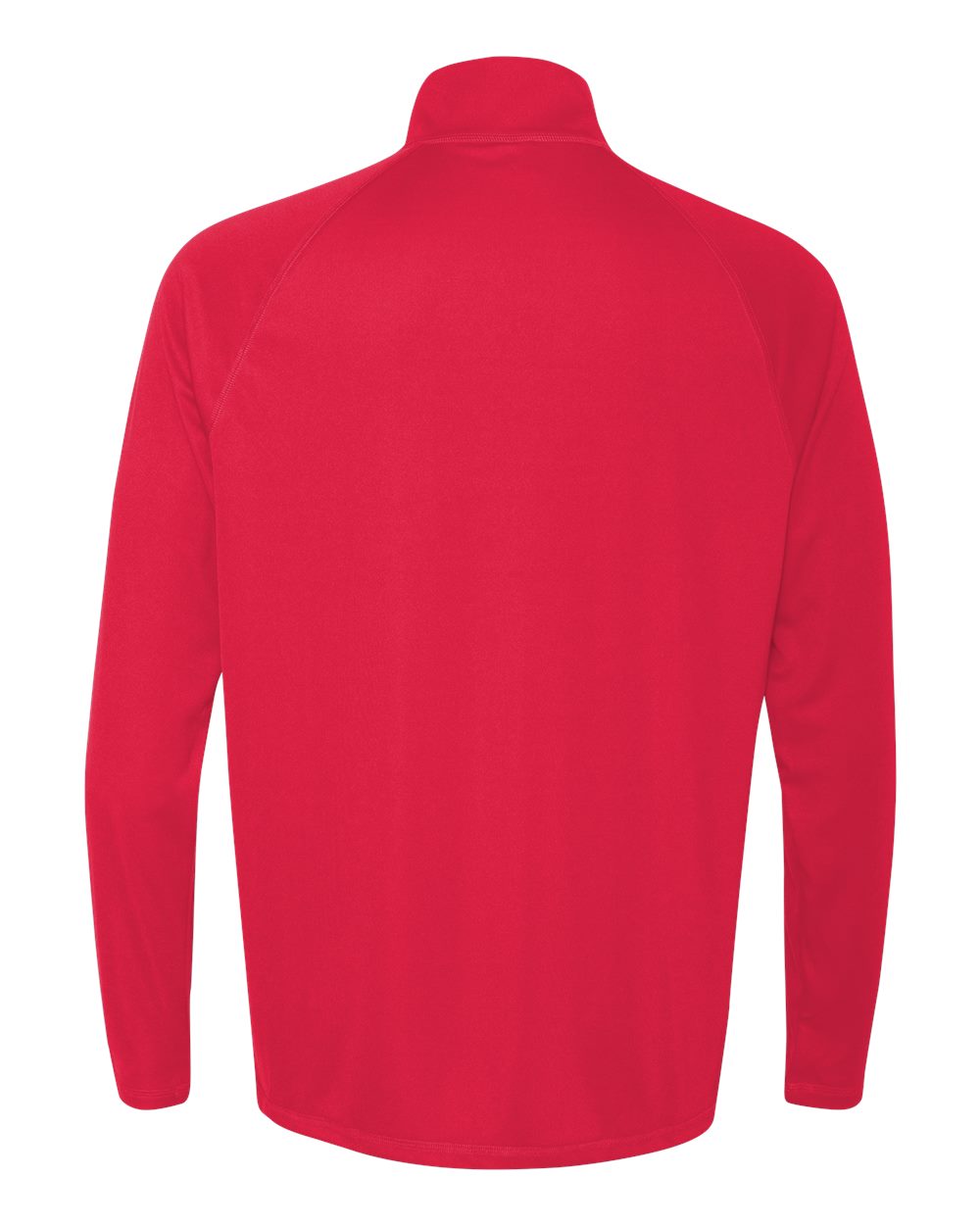 Unisex Quarter-Zip Lightweight Pullover - Sport Red