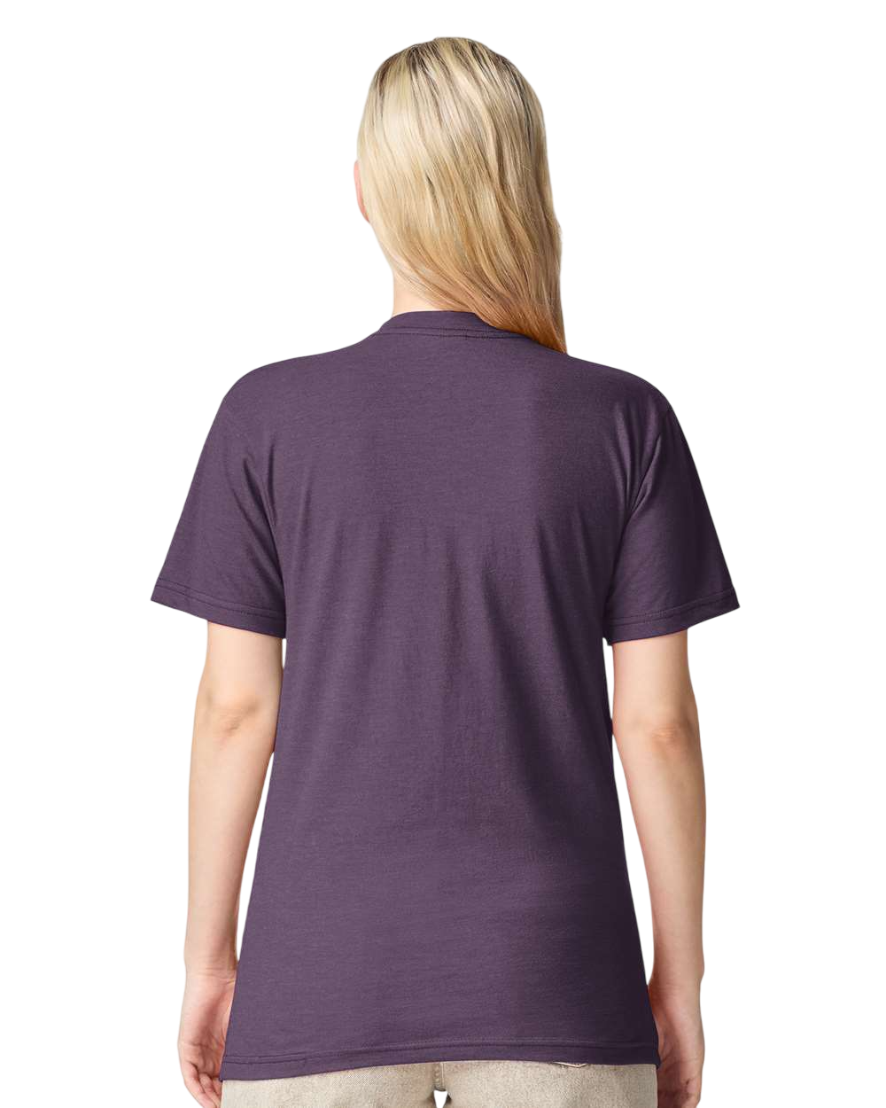 Unisex CVC T-Shirt - Heather Grape