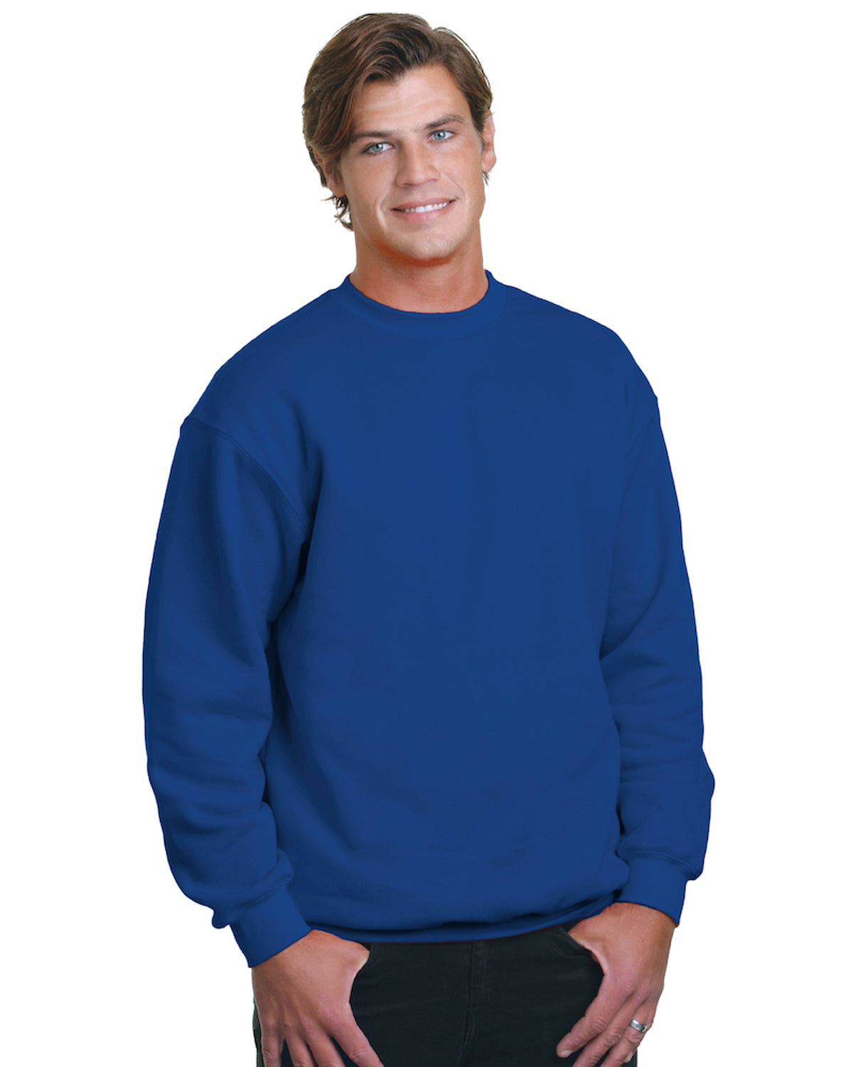 Unisex 80/20 Heavyweight Crewneck Sweatshirt - Royal