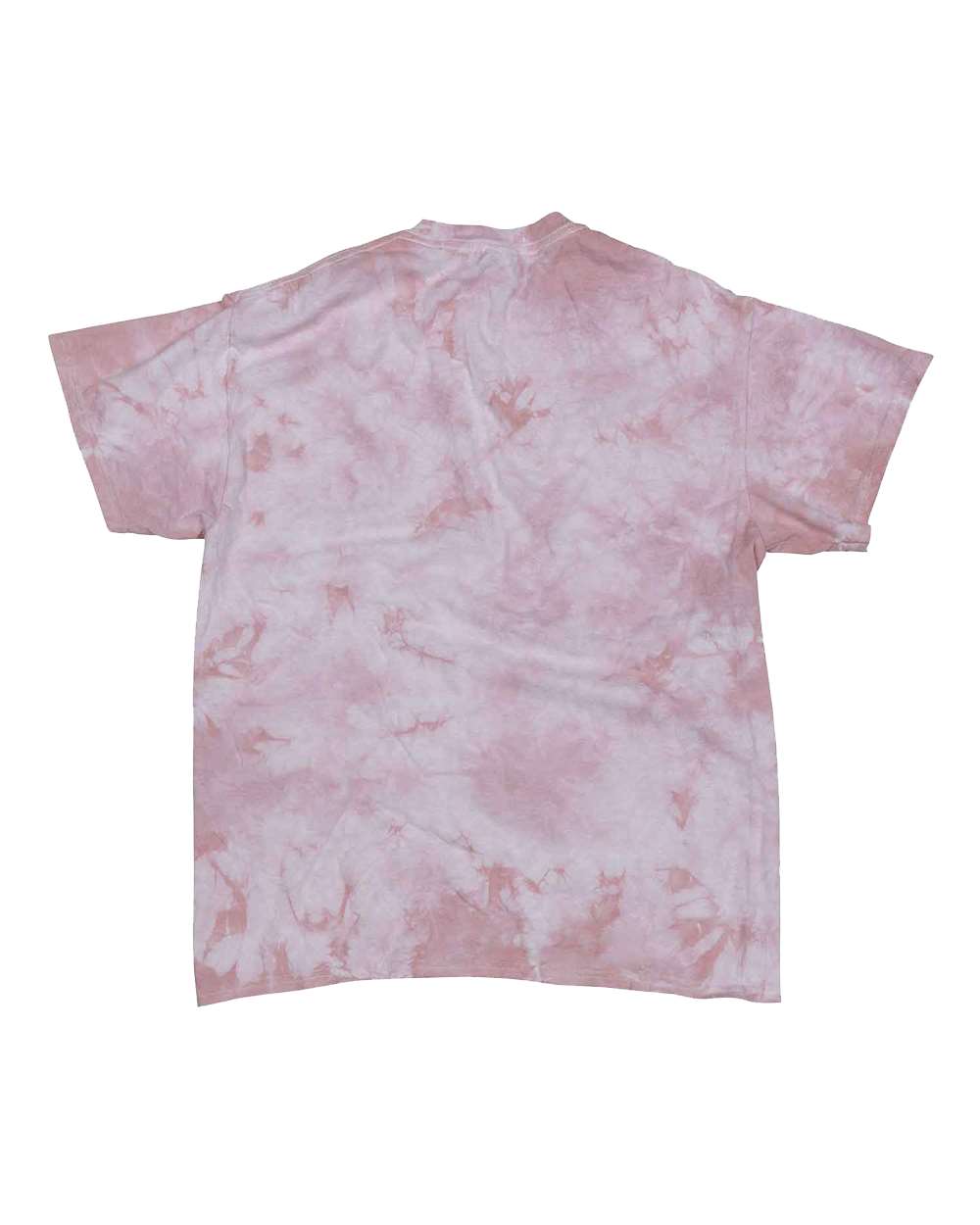 Crystal Tie Dye T-Shirt - Rose