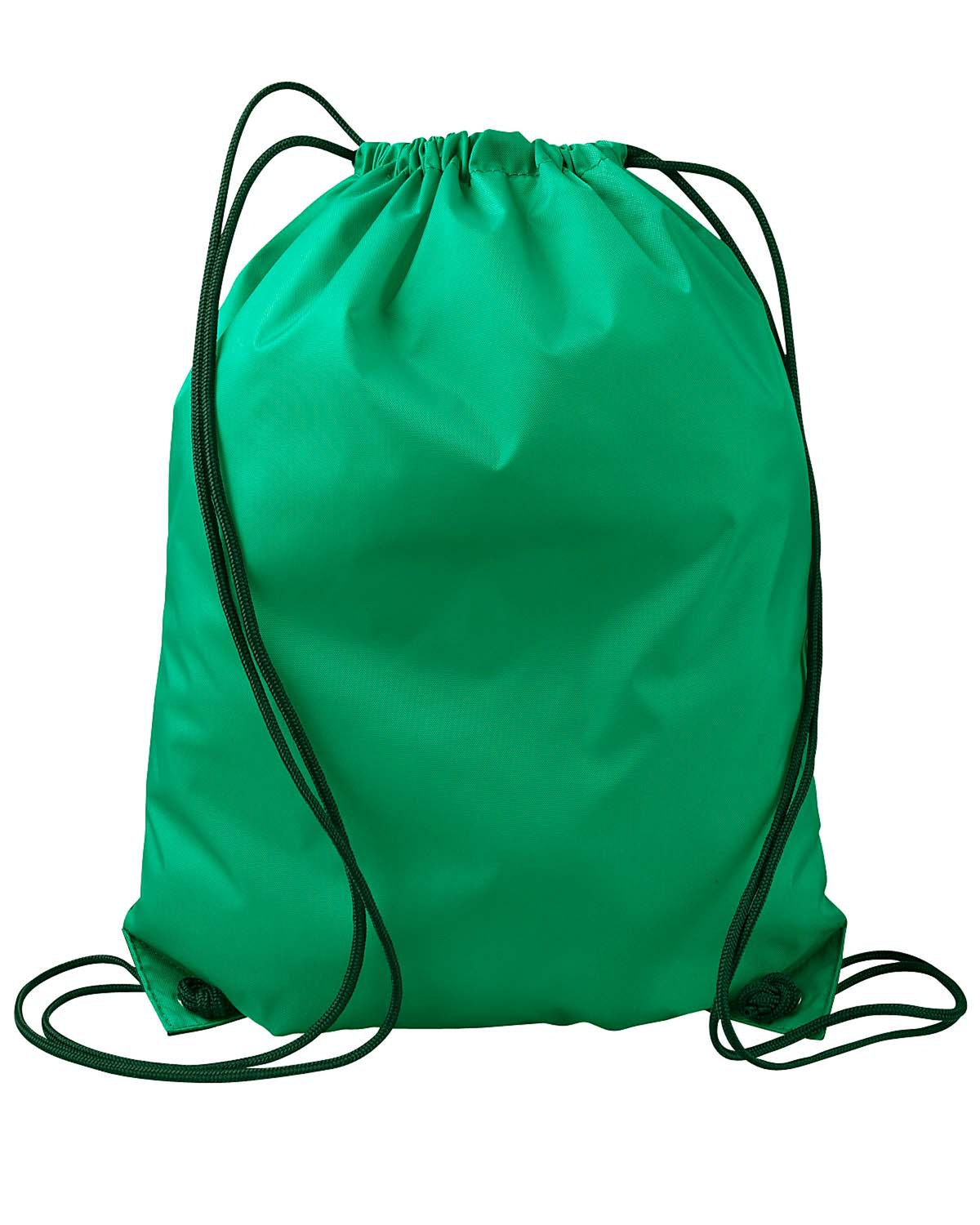 Value Drawstring Backpack - Kelly Green