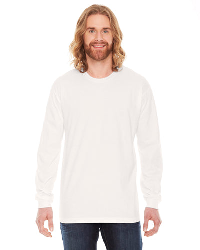 Unisex Fine Jersey Long-Sleeve T-Shirt - Creme
