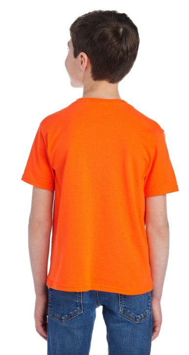 Youth DRI-POWER® ACTIVE T-Shirt - High Viz Safety Orange