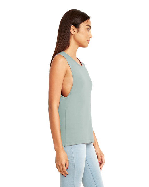 Women's Festival Muscle Tank - Silver