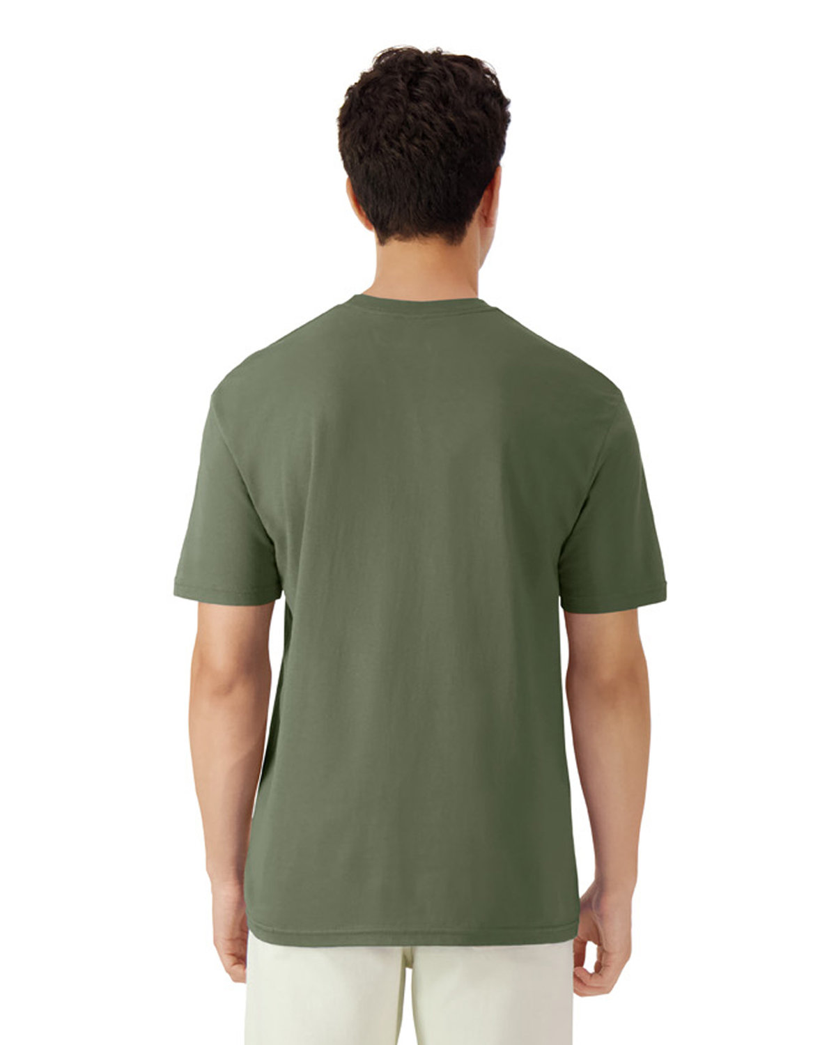 Light Cotton T-Shirt - Military Green