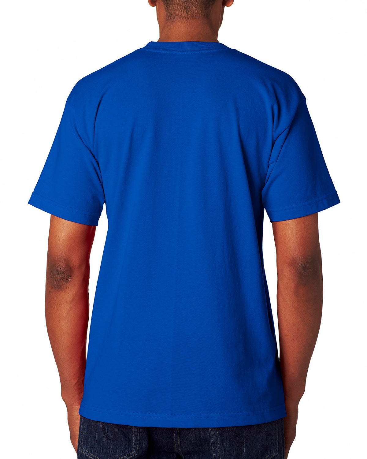Unisex 100% Cotton Pocket T-Shirt - Royal Blue