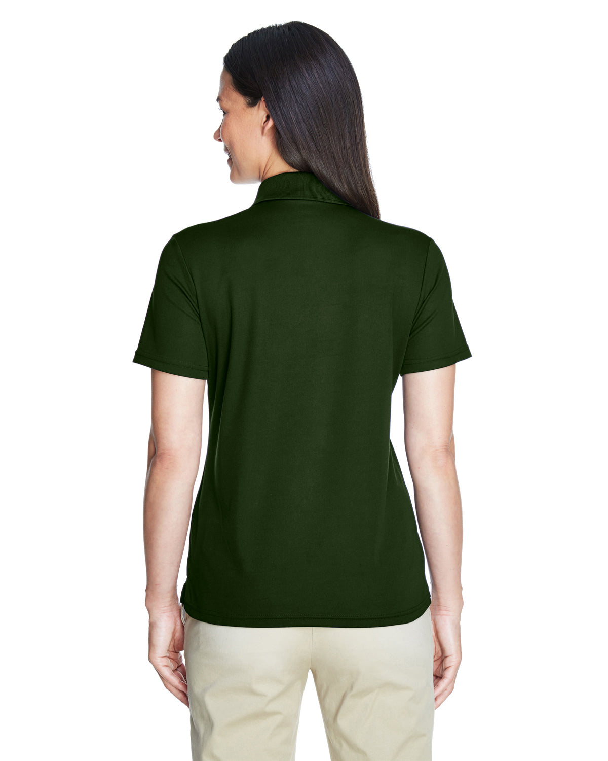 Women's Origin Performance Piqué Polo - Forest Green