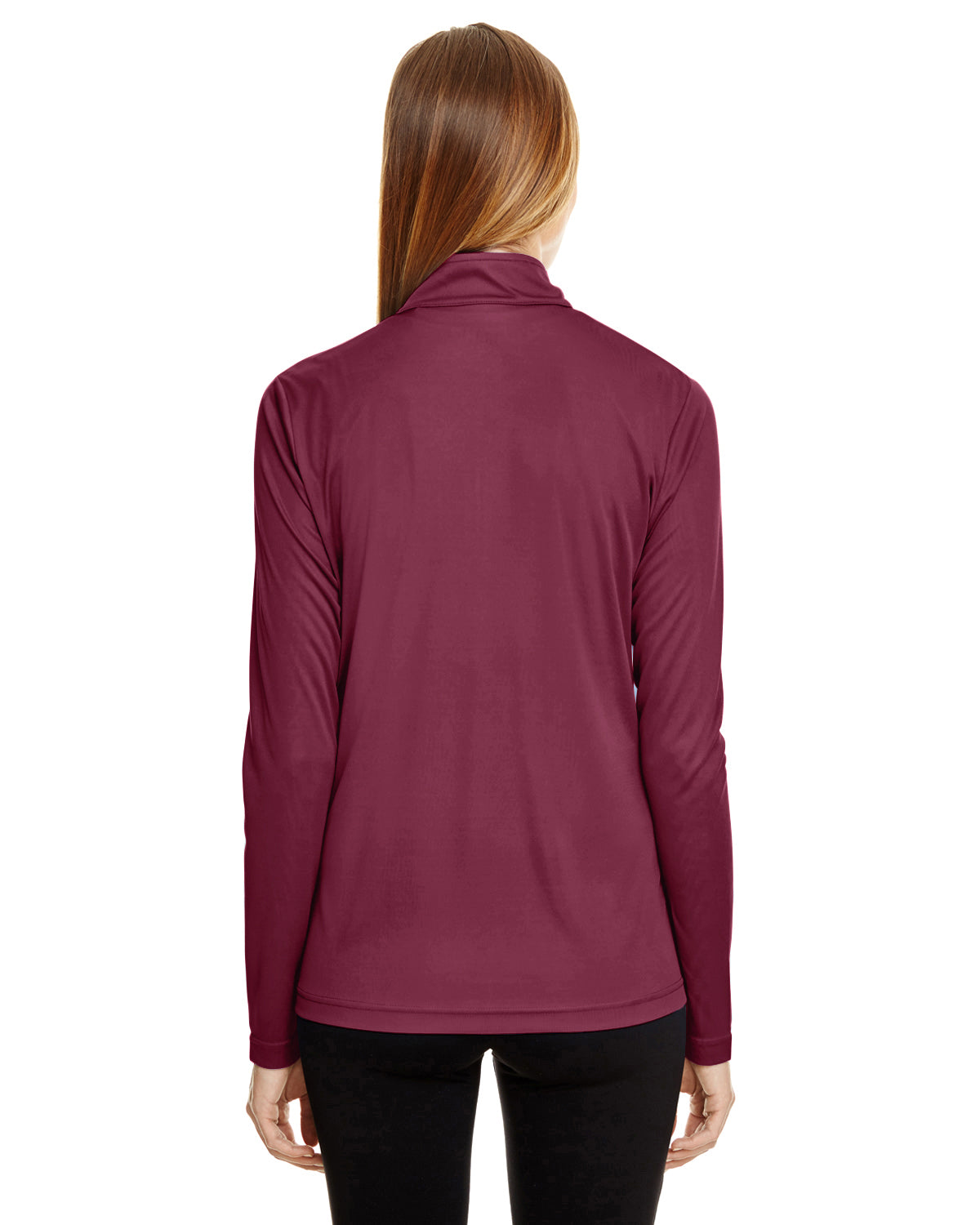 Women's Zone Performance Quarter-Zip - Sport Maroon