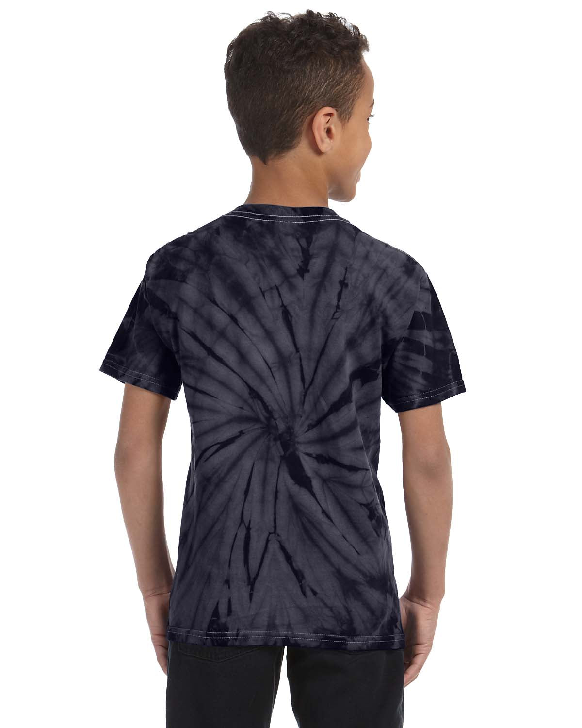 Youth 100% Cotton Spider T-Shirt - Spider Navy