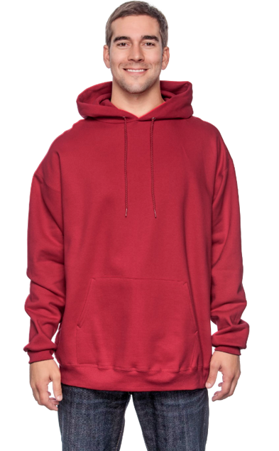 Ultimate Cotton® 90/10 Pullover Hoodie - Deep Red