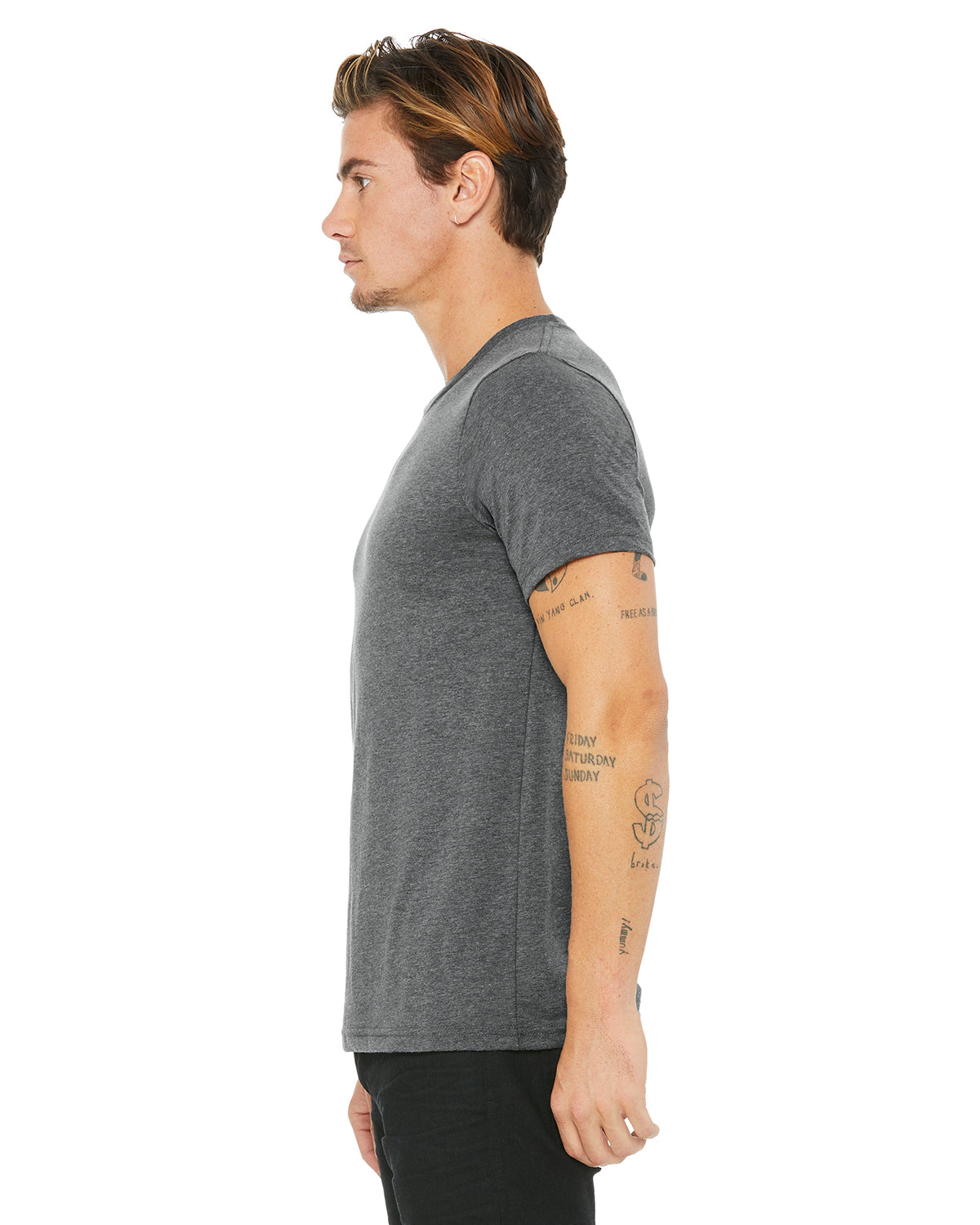 Unisex Made In The USA Jersey T-Shirt - Heather Deep