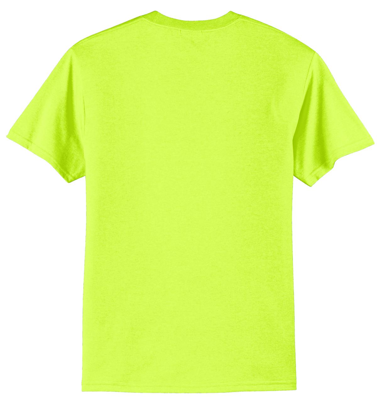 Unisex Core Blend Tee - Safety Green