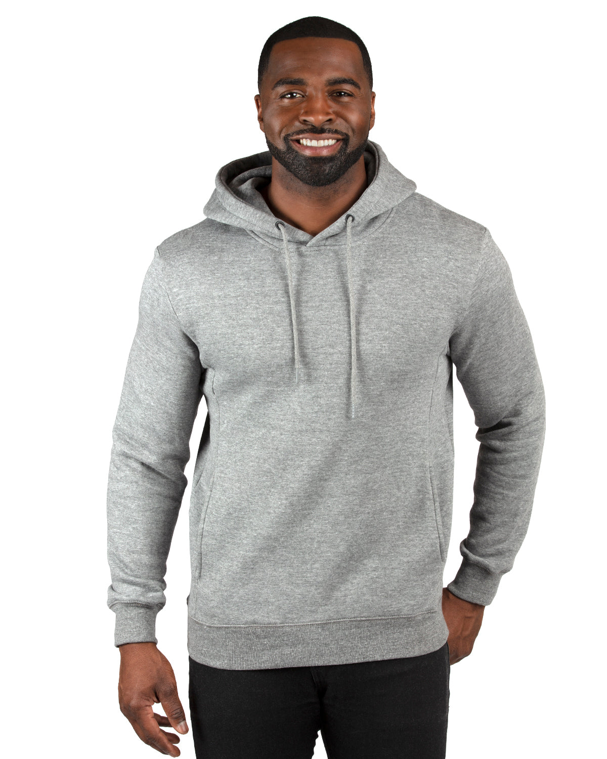 Unisex Ultimate Fleece Pullover Hoodie - Heather Gray