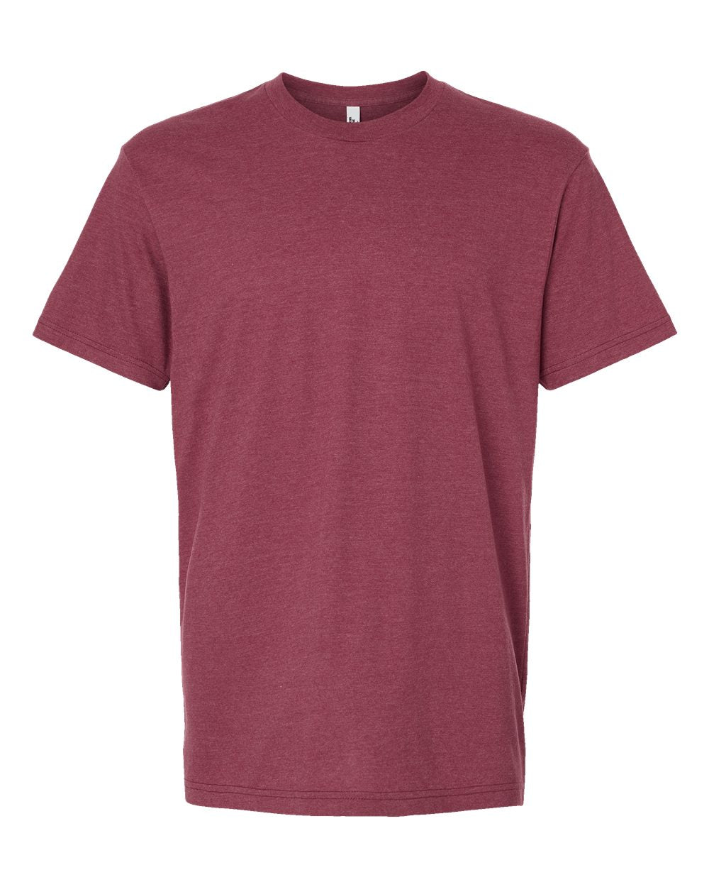 Unisex CVC T-Shirt - Heather Cranberry