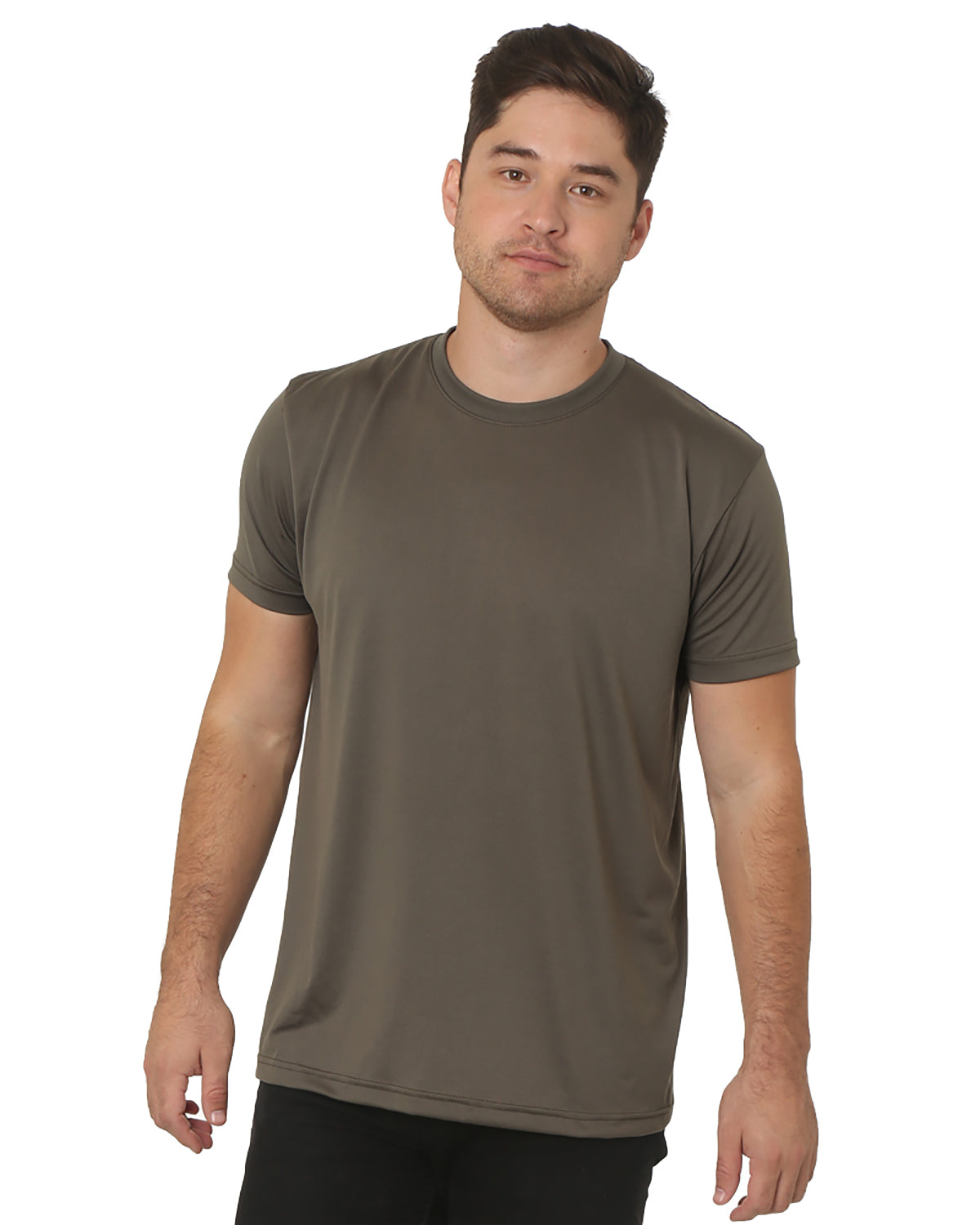 Unisex Polyester Performance T-Shirt - Military Green