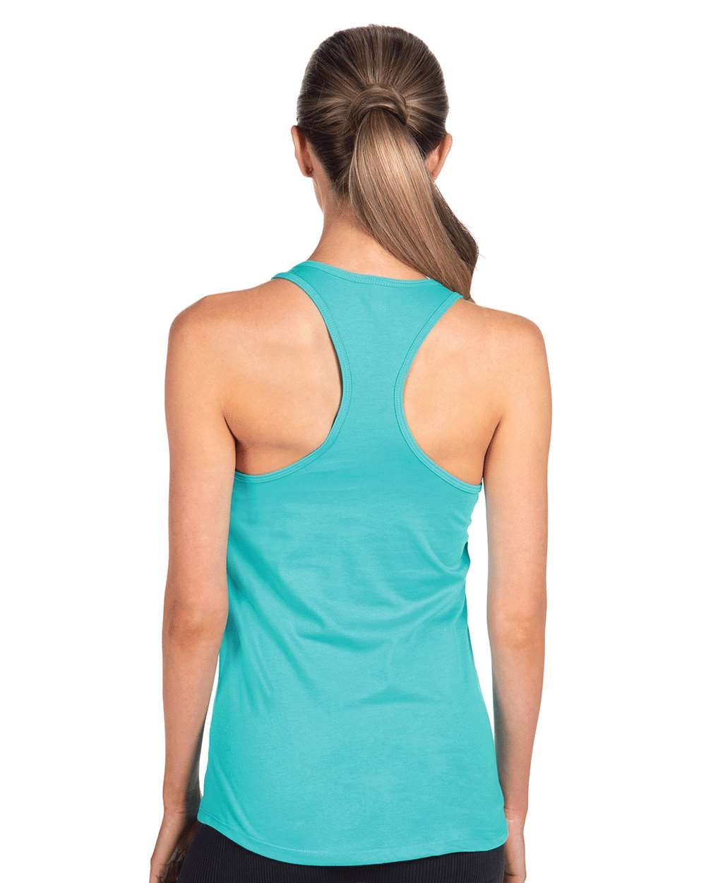 Women's Ideal Racerback Tank - Tahiti Blue