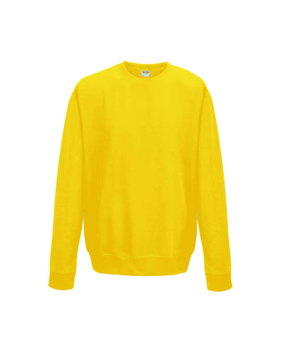 Unisex 80/20 Midweight College Crewneck Sweatshirt - Sun Yellow