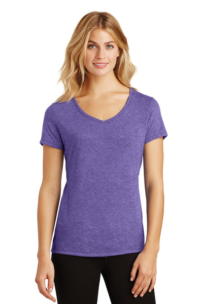 Women's Perfect Tri V-Neck Tee - Purple Frost