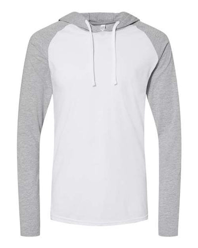 LAT 6917 Blended White/ Vintage Heather/ White — front