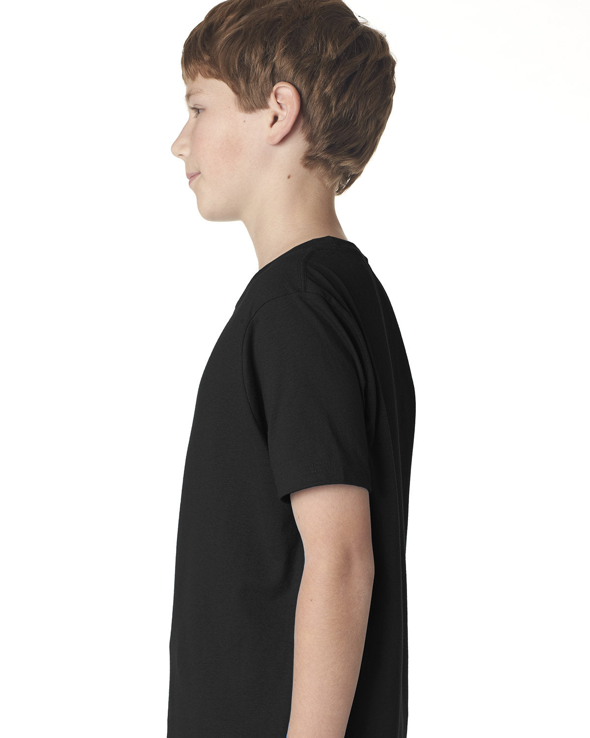 Youth Cotton Crew - Black