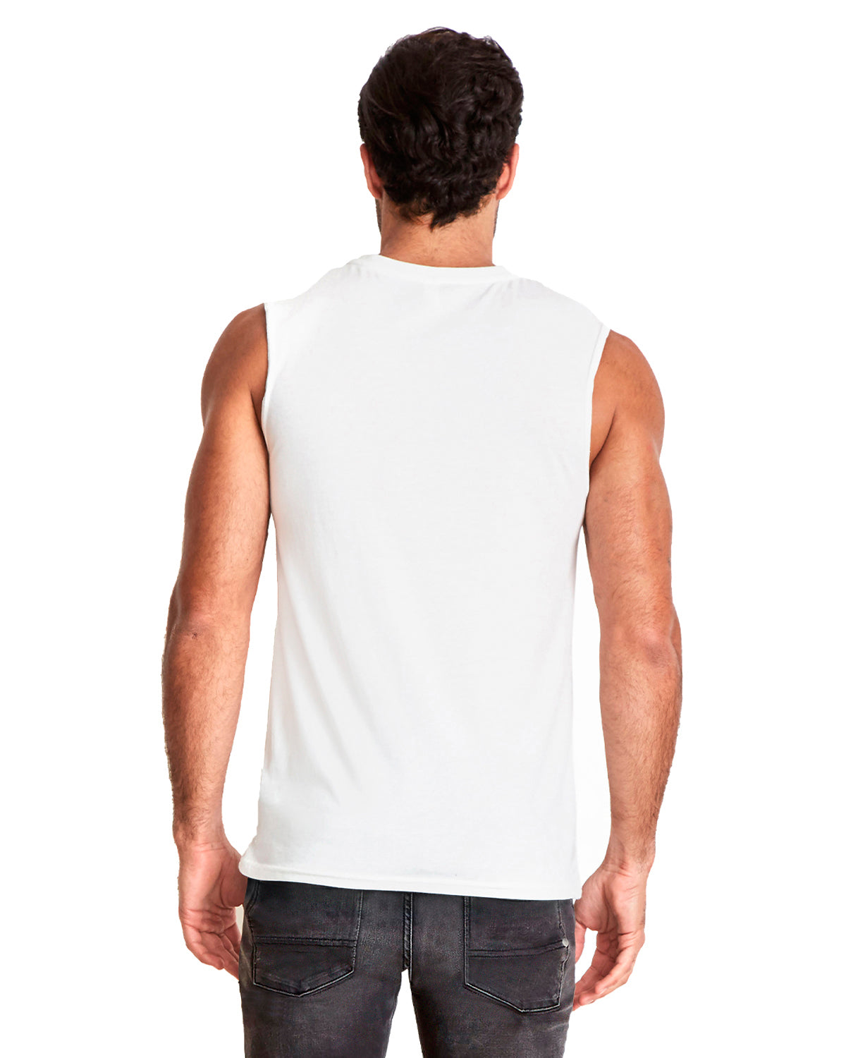 Men's Muscle Tank - White