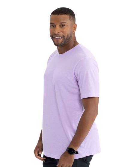 Unisex Poly/Cotton Crew - Lavender