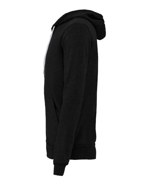 BELLA + CANVAS 3739 Black Heather — direct side