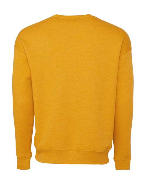 BELLA + CANVAS 3945 Heather Mustard — back