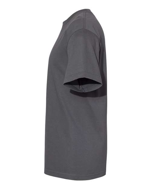 American Apparel 1301 Charcoal — direct side
