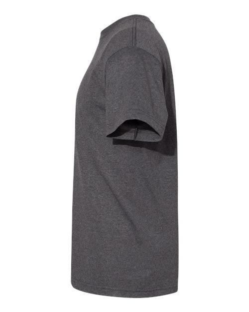 American Apparel 1301 Heather Charcoal — direct side