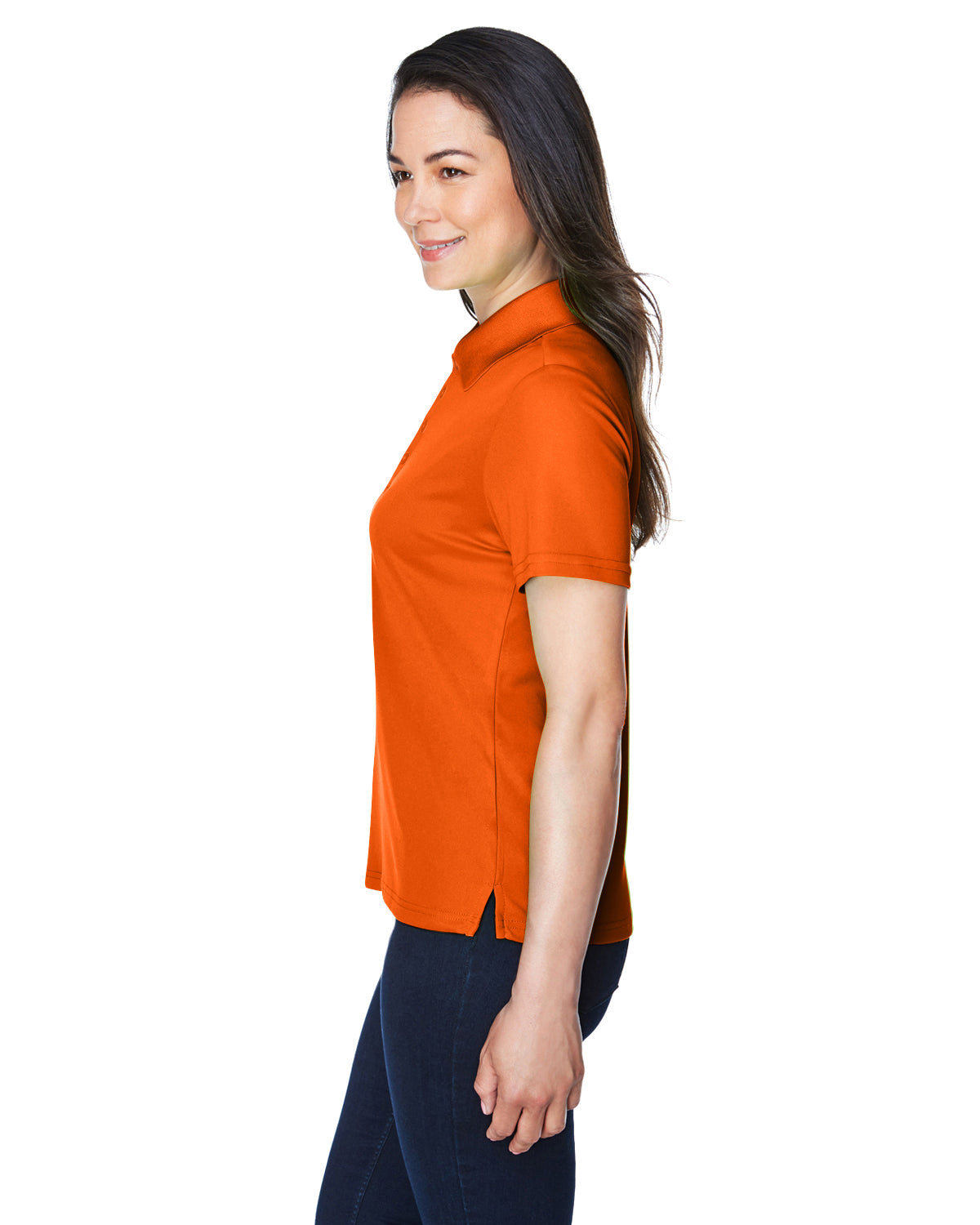 Women's Origin Performance Piqué Polo - Campus Orange