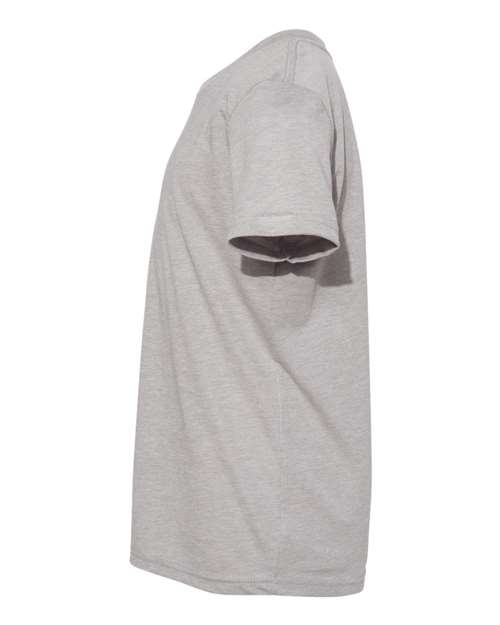 BELLA + CANVAS 3413Y Athletic Grey Triblend — direct side
