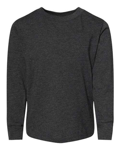 BELLA + CANVAS 3501T Dark Grey Heather — front