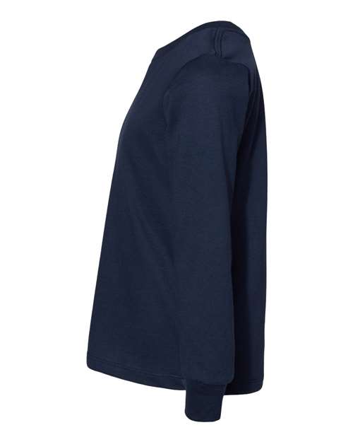 BELLA + CANVAS 3501T Navy — direct side