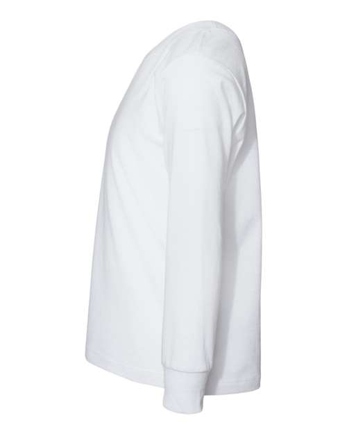 BELLA + CANVAS 3501T White — direct side