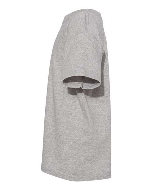 Hanes 5480 Oxford Grey — direct side