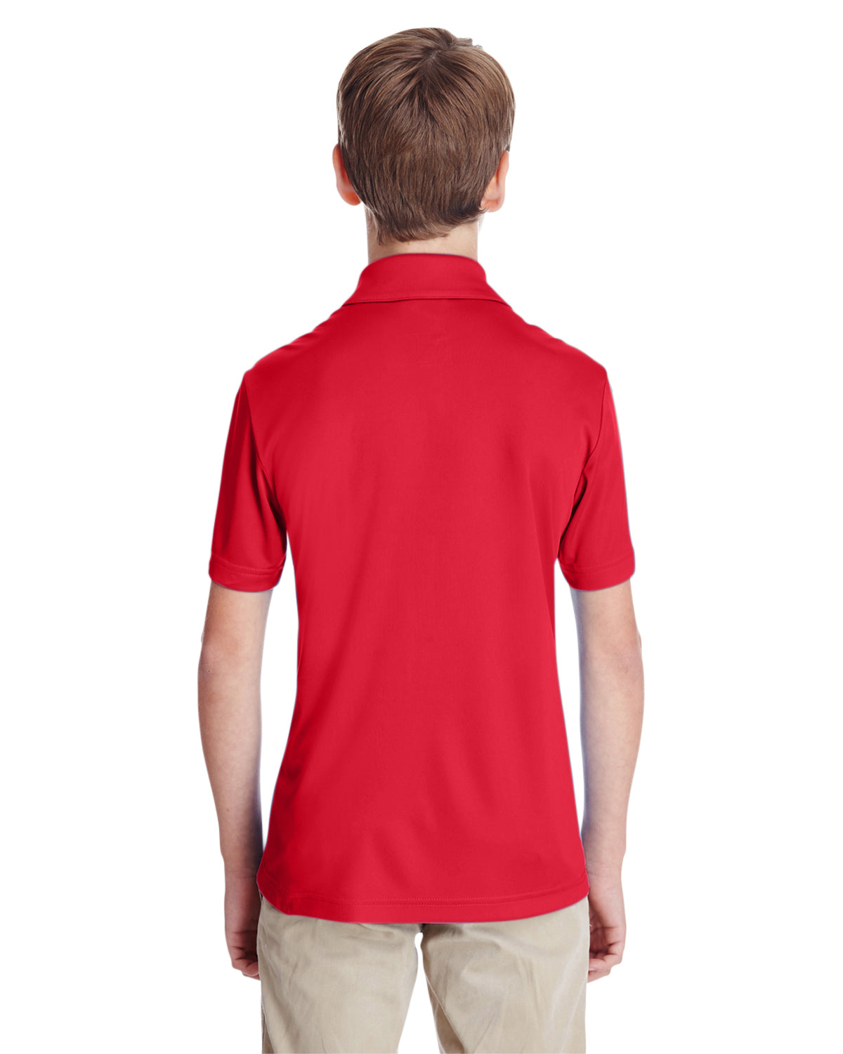 Youth Zone Performance Polo - Sport Red
