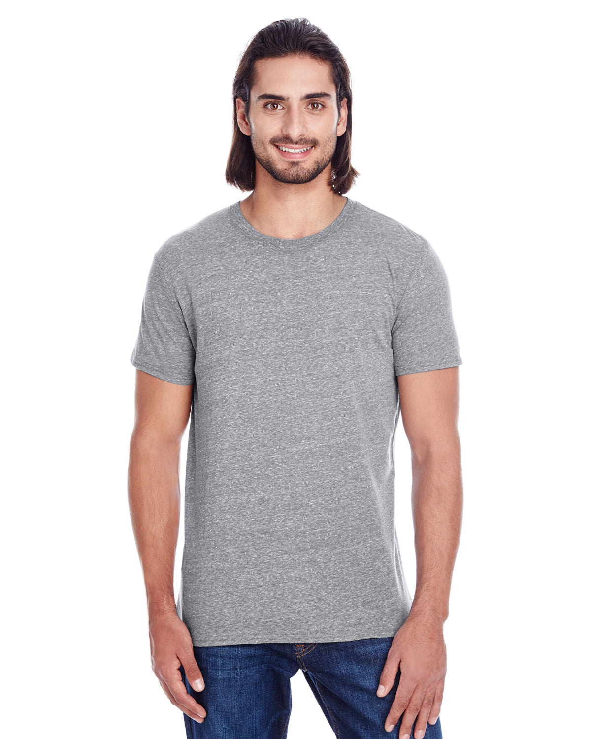 Unisex Triblend Short-Sleeve T-Shirt - Gray Triblend