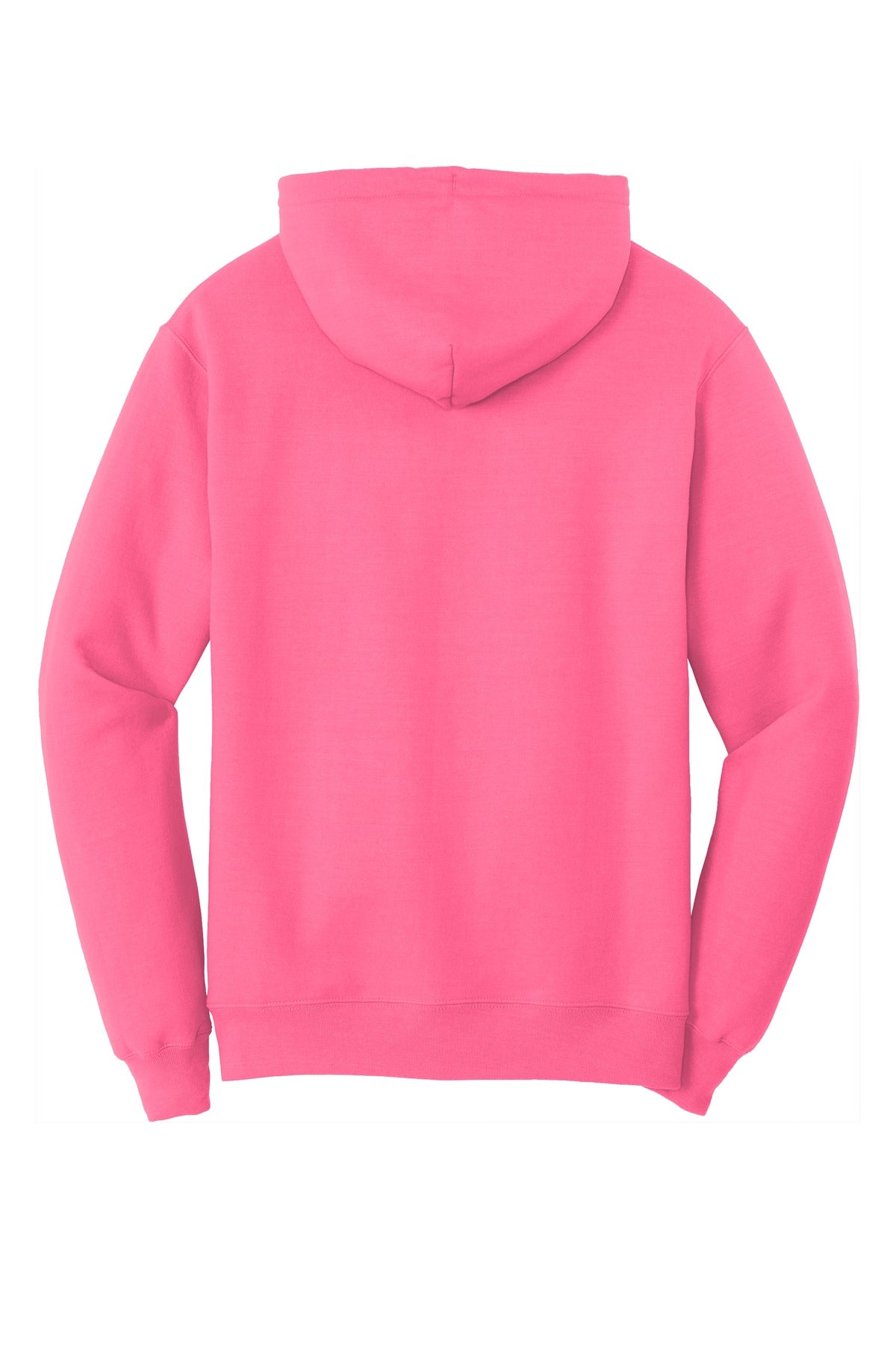 Unisex Core Fleece Pullover Hoodie - Neon Pink