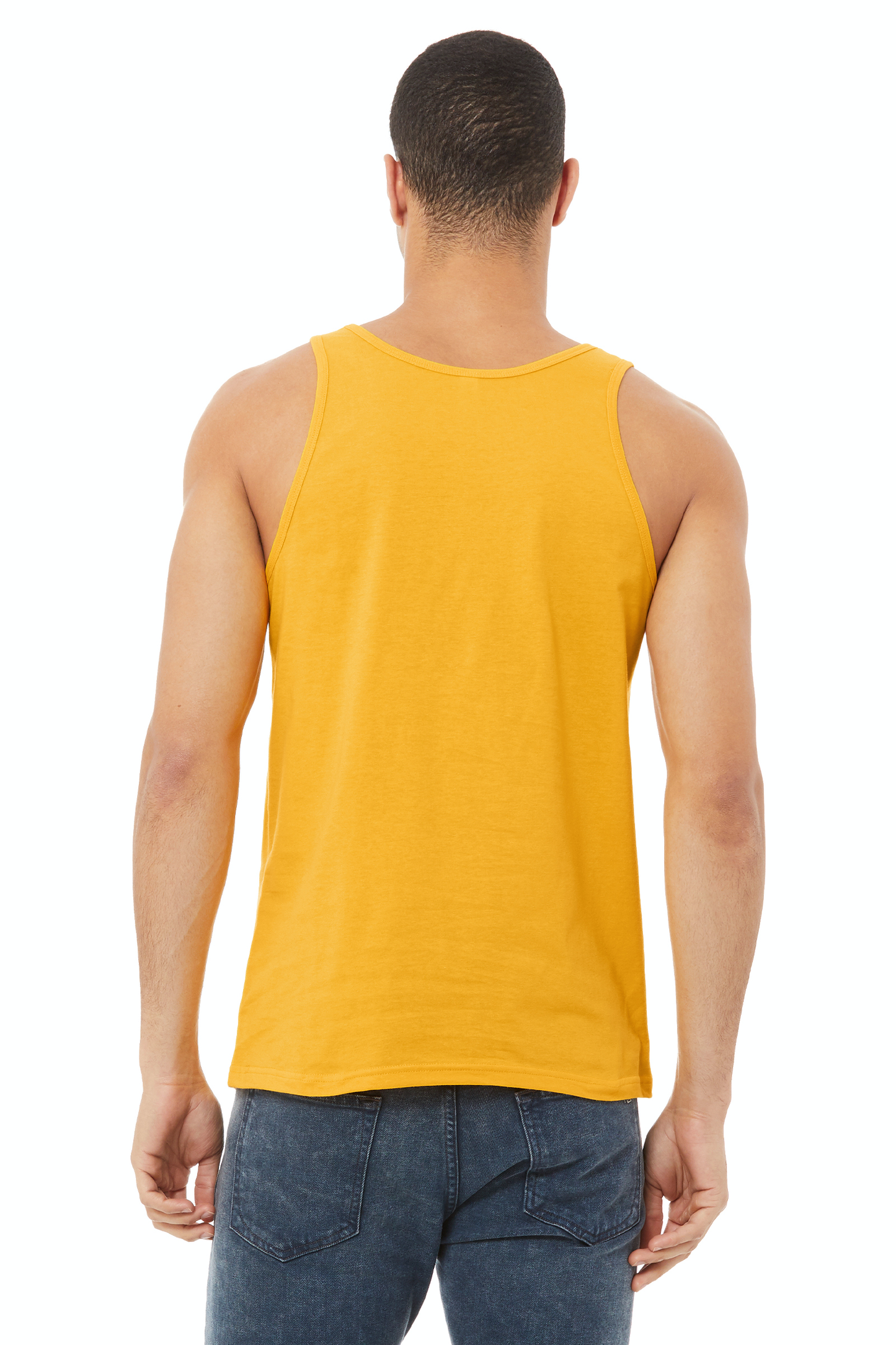 Unisex Jersey Tank - Gold