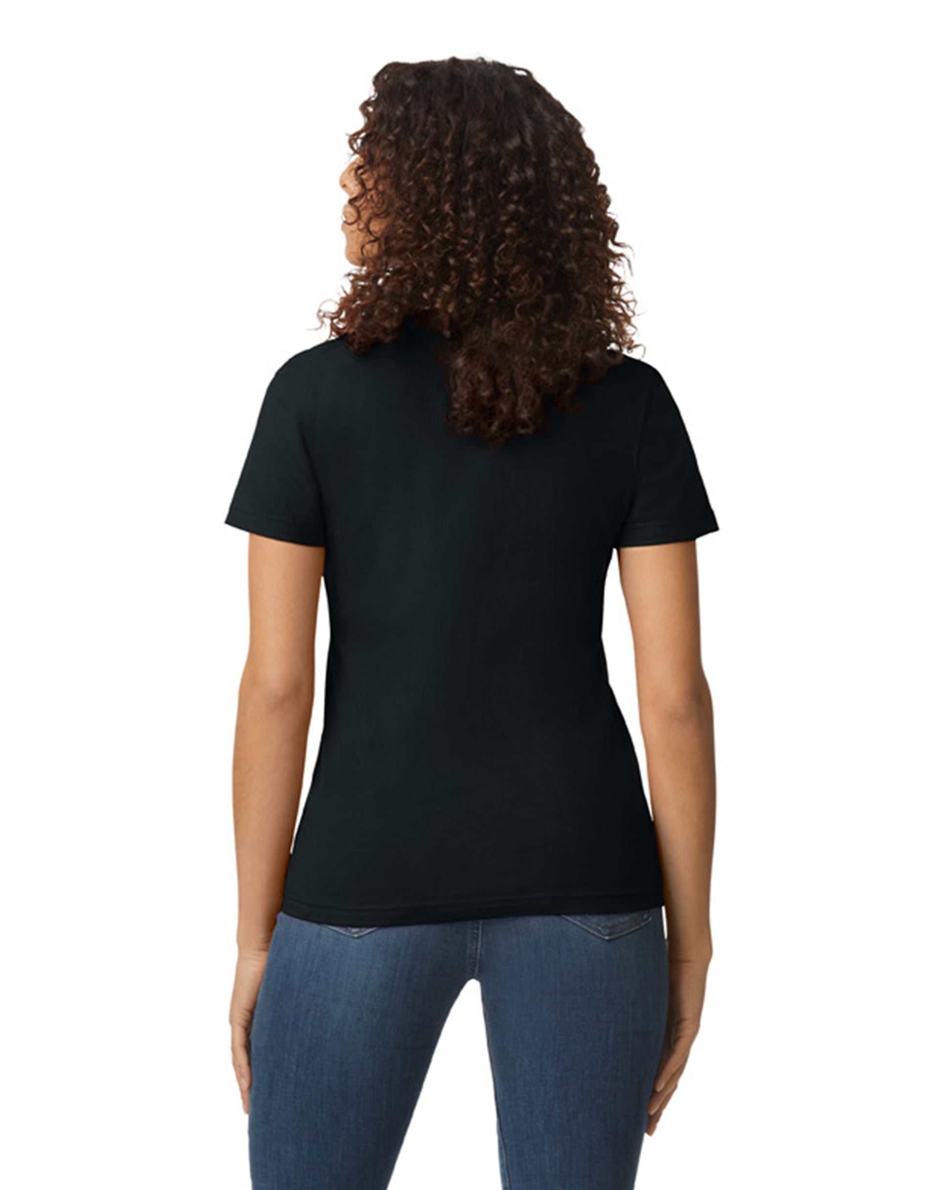 Softstyle Midweight Women's T-Shirt - Pitch Black