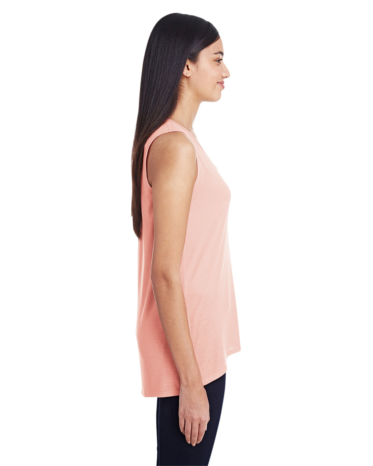 Women's Freedom Sleeveless T-Shirt - Dusty Rose