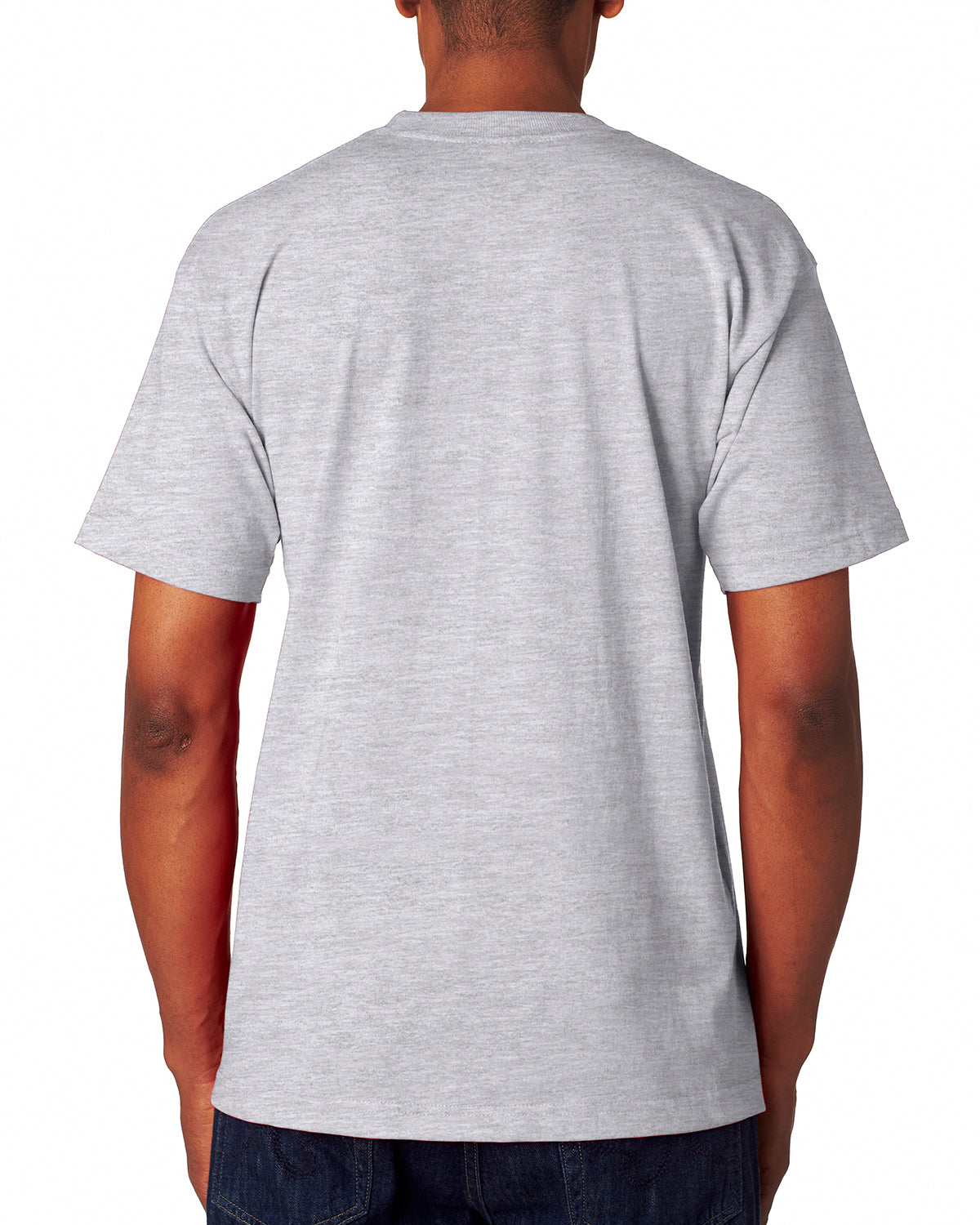 Unisex 100% Cotton Pocket T-Shirt - Ash