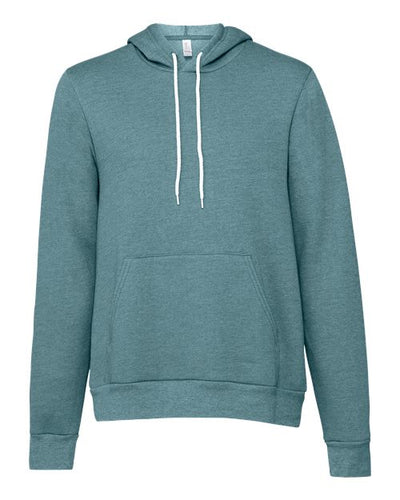 BELLA + CANVAS 3719 Heather Deep Teal — front