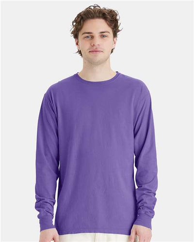 ComfortWash by Hanes GDH200 Lavender — on model front